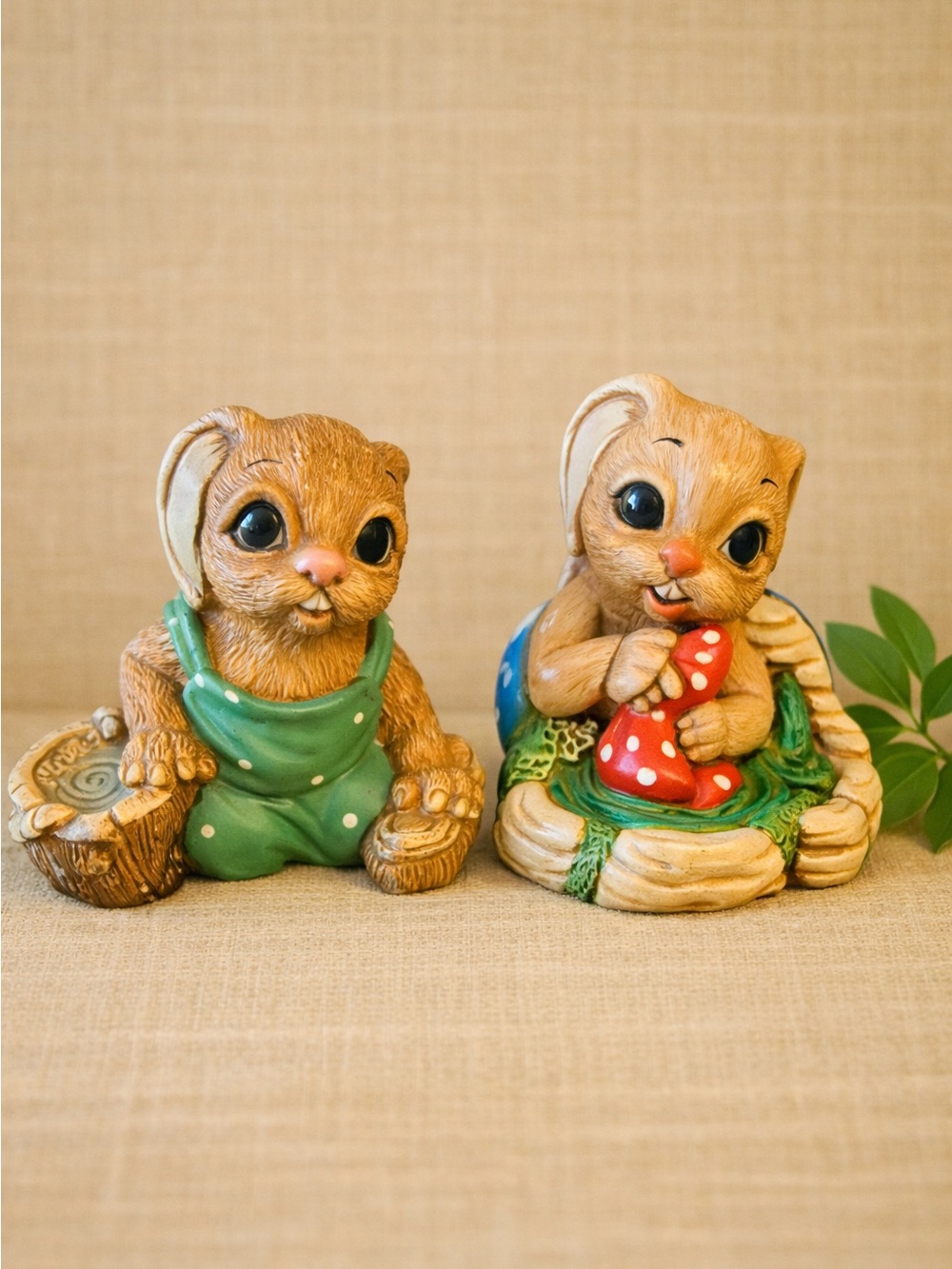 Mereside Art Woodlander Stoneware Figurines – Hand‑Painted England Set